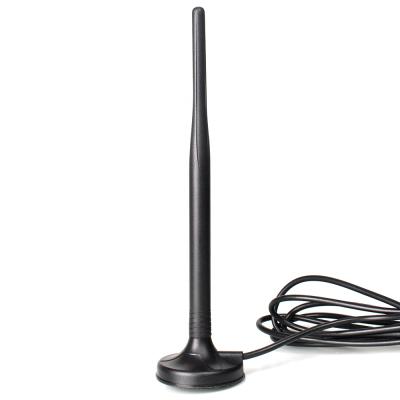 China 8DBI 4G 5G LTE Antenna SMA High Gain Waterproof Connector With Magnetic Suction Cup Bottom 68*280mm for sale