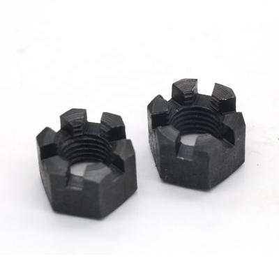 China 2021 DIN935 Heavy Industry China Manufacturer High Strength Slotted Nut for sale