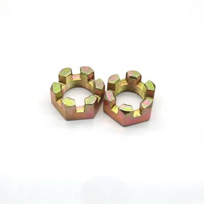 China Heavy industry with high quality castle nut and OEM custom nut slotted nuts for sale