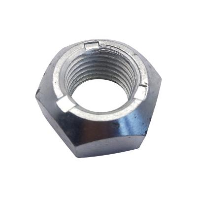 China Carbon Steel Hex Pressure Point Steel Lock Nut for sale