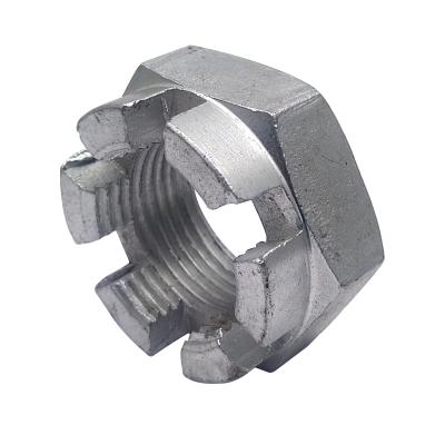 China Heavy Industry Din Standard Galvanized Castle Nut for sale