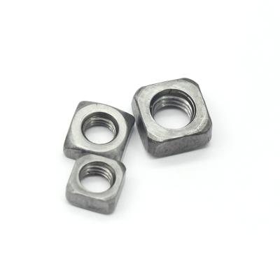 China M6-M24 Heavy Industry Carbon Steel Plain Square Nuts for sale