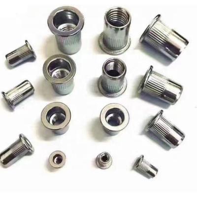 China Heavy Industry Rivet Nuts Carbon Steel or Stainless Steel Nutsert Rivnut Rivet Nut with Knurled Body for sale