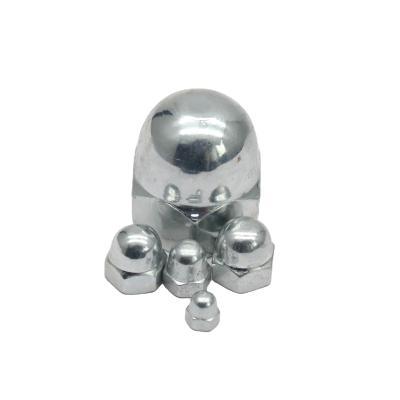 China Heavy industry carbon steel dome nut with high quality for sale