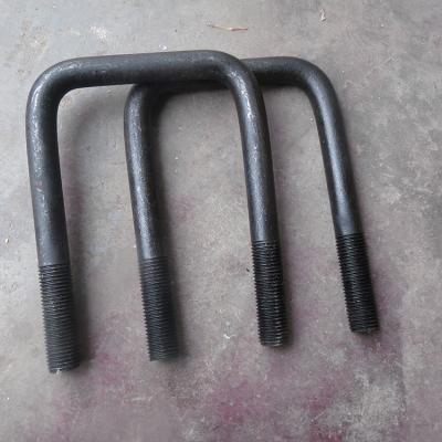 China Heavy Industry Carbon Steel Black Finish U Bolt for sale