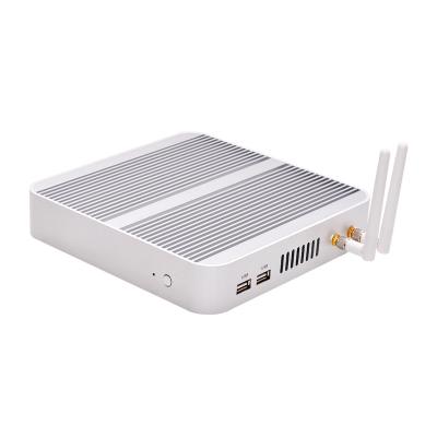 China For TOPTON Home and Student Desktop Computer Fanless Core i3 i5 i7 Dual WiFi 1LAN 2xDDR3L/DDR4 for Home or Office Mini PC for sale