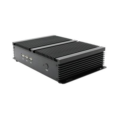 China Fanless System 0.00 DB Pro/Linux Ubuntu Industrial PC Mini Computer Win 7/10, Intel Core I7 4500U [64Bit/Dual WiFi/1VGA/1HDMI/3USB2.0/4USB3.0/1LAN/2COM] for sale