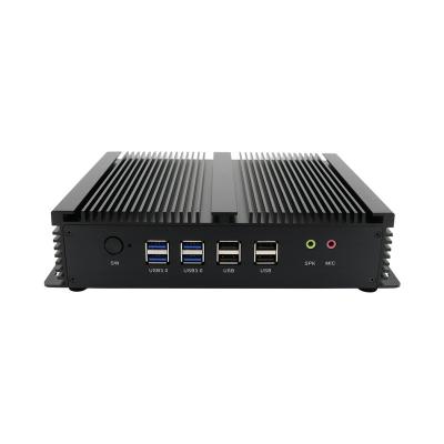 China DB Fanless System 0.00 New Intel Core i5 4200U Mini Box PC, Barebone Fanless, with Rich I/O: LAN USB2.0 USB3.0 Wifi HD Dual Black Dual Aluminum Shell for sale