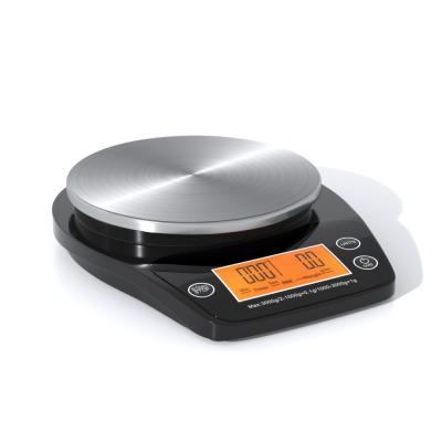 China Weight Measurement Easy To Clean Multifunctional Kitchen Digital Food Coffee Scale for sale