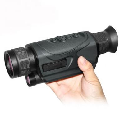 China No Observation Lightweight Full Black Distance ~200m 2021 New In Stock Product 200M Lens Night Vision Scope Outdoor Video Hunting Thermal Monocular for sale