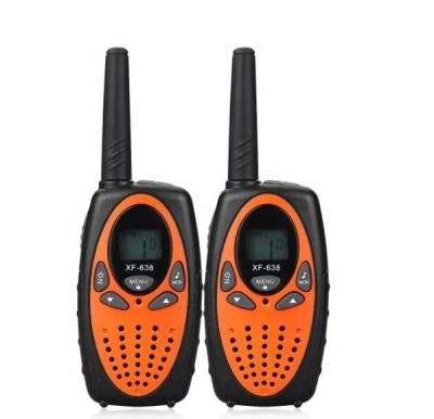 China Sports& Outdoor 0.5W Two Way Kids Walkie Talkie Two Way Radio For Handheld Communication Amazing 2 XF-638 Kids 3KM Long Chain Talky for sale