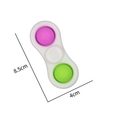 China Rotating Single Touch Ripple Hand Spinner Toys Factory Direct Selling Silicone Elephant Comfortable Dynamic Spinner for sale