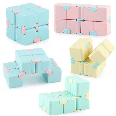 China High Quality Restless Infinity ABS Toy Finger Magic Cube For Magic Cube Of Adults And Children for sale