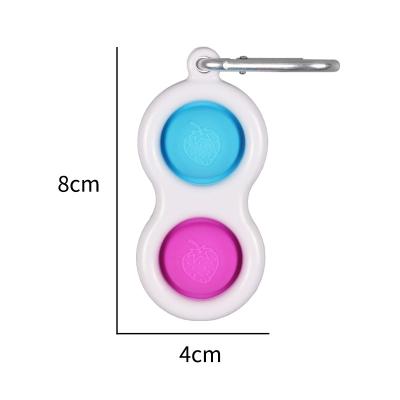 China New Silicone Amazon Design Relaxing Squeeze Pushing Bubble Toy For Kids for sale