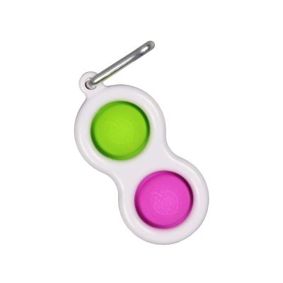 China Silicone Push Up Baby Accessories Children's Toys Relaxation Boobies Head Chained Handheld Simple Toy for sale