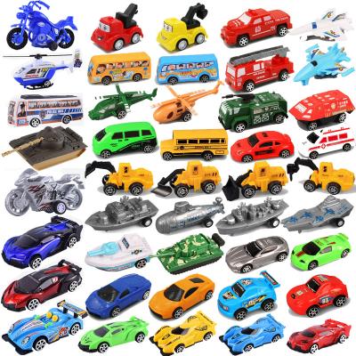 China Friction Toy Color Car Model Toy Pull Back Car Vehicle Fire Truck Taxi Movable Model Kid Mini Cars Boy Toys Gift Diecasts Toy For Children for sale