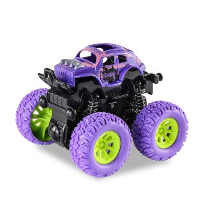 China Anti-Drop Educational Simulation Four-Wheel Drive Novelty Inertial Car Toys Children Kids Off-Road Vehicle Model Toy Die-casting for sale