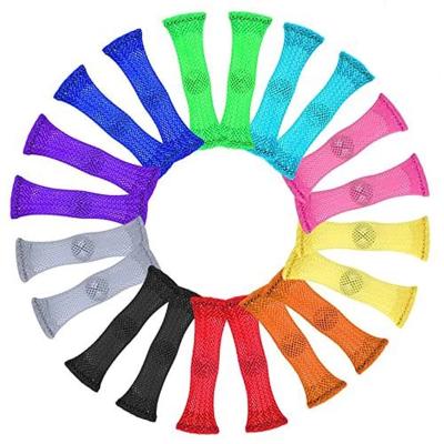 China Anti Stress Marble Strip Mesh Fidget Toy For Kids Adults ADHD Autism Worry Relief Sensory Toys Marble Juguetes Antiestres Para for sale