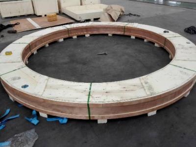 China Enorme Omvang die Ring Bearing For Crane, de metallurgisch industrie en havenmateriaal voor verkoop zwenken Te koop