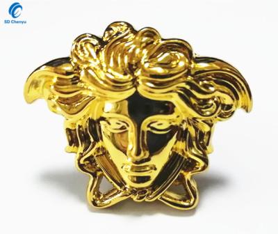 China For Home Collection Sofa Wholesale Decorative Small Gold Alloy Jellyfish Emblem For Bag for sale