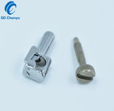 China Household Press Foot Clamp China Manufacturer Wholesale Metal Stamping Parts Nickel Plated Sewing Machine Parts Press Foot Needle Clamp for sale