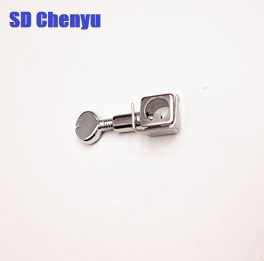 China Household Sewing Machine Spare Parts FY 811/04-22A# Metal Iron Nickel Plating Screw Needle Flange Shiny Spare Parts For Household Sewing Machines for sale