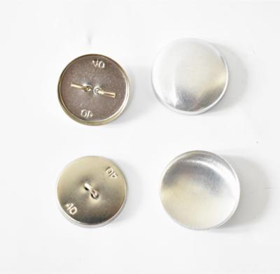 China Washable Wholesale Aluminum 40L Upholstery Cover Buttons For Sofa for sale