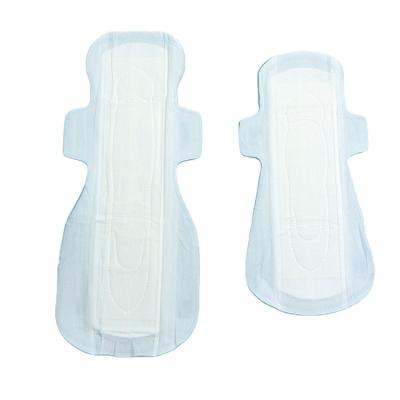 China OEM ODM Menstrual Sanitary Napkin Eco-friendly Ultra Thin Soft Pure White Pad Disposable Postpartum Pad for sale