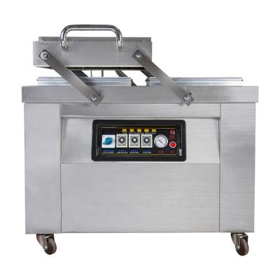 China Large Double Food Chambers Vacuum Wrapping Packaging Machine Packer for sale