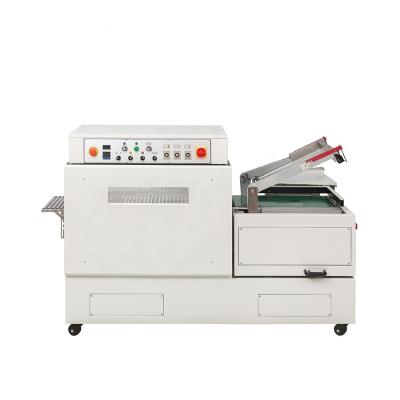 China Continuous Food Seal And Cut Shrink Combo Machine L Type Side Cut And Sealing Machine for sale