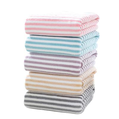 China Home Wholesale high-grade coral velvet towels microfiber towels custom towels for sale