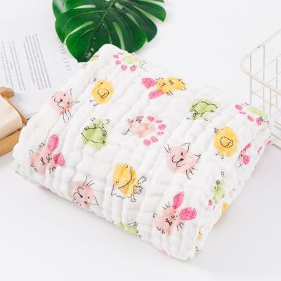 China PORTABLE High Quality Best Selling Baby Washcloth Swaddle Blankets Organic Blanket Cotton Muslin for sale