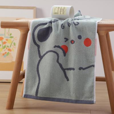 China Sustainable Luxury Soft Cotton Highly Absorbent Cotton Hand Towel Face Towels for sale