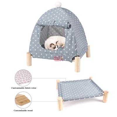 China Dismountable Pet Supplies Cat Blanket Cat Bed Tent Double Function Cat Walking Bed/House for sale