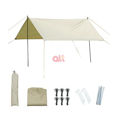 China Waterproof Tent Ultralight Water Resistant Canopy Canopy Camping Garden Tarp Tent For Outdoor for sale