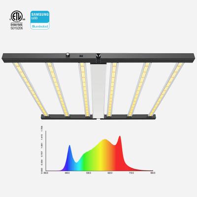 China Waterproof Dimming+Time Control IP65 Full Spectrum LM301B LM301H 480w 640w 800w 1000w Spider Strip Led To Grow Light Bar for sale