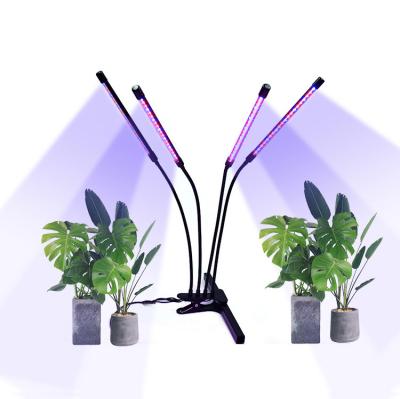 China 24W 80Led Light Plant 24W 80Led Light Blue Red Portable Indoor Clip Usb 5V Clip Clip Grow Head Three Grow Light Usb Grow Light for sale