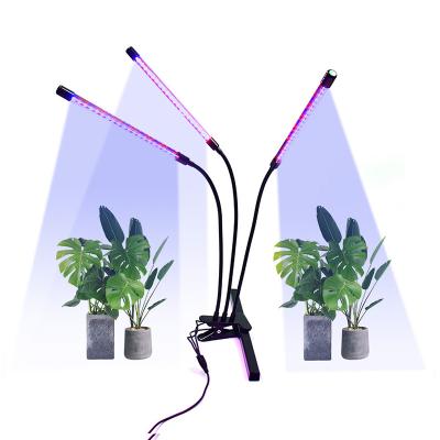 China Cut 10 Light Plant Growth Rheostat Led Timing Device For Indoor Plants With Usb Left Plant Grow Led Light for sale