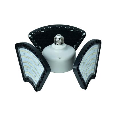 China 60 Watt Super Bright Garage Warehouse Commercial Lighting Lamps 3 Deformable Led Panel Garage Lights for sale