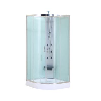 China Complete Computer Control Panel Sauna Rooms Shower Enclosure Shower Panel Seat Included Shower Room for sale