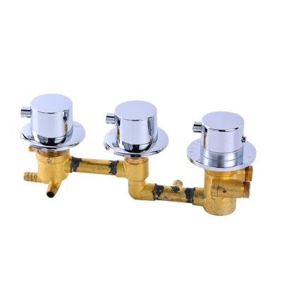 China With Five-Block Contemporary Shower Slide Bar Factory Direct Sale Thermostatic Two-Body Faucet for sale