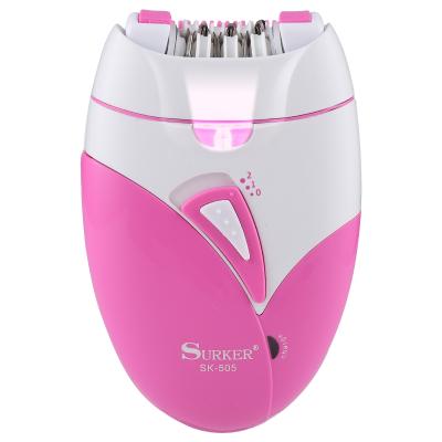 China Rv SURKER Portable Epilator USB Rechargeable Epilator with Smart Lightweight Electric Epilator for sale