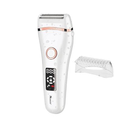 China RV SURKER Epilator Electric Hair Remover Women Shaver USB Rechargeable Trimmer For Wet And Dry Leg Arm for sale