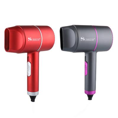 China Hotel SURKER Temperature Control Adjustment T-type Multi-speed Hair Dryer for sale