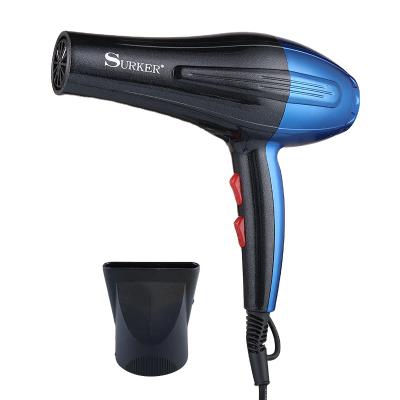 China SURKER Ion Hair Dryer Adjustment High Power Negative Ion Multistage Hair Dryer for sale