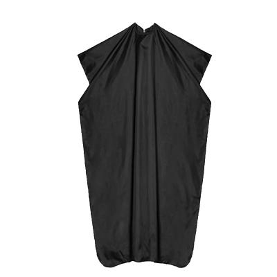 China Professional Black Hair Apron Hair Cutting Shawl Hairdressing Cape 150*90cm for sale