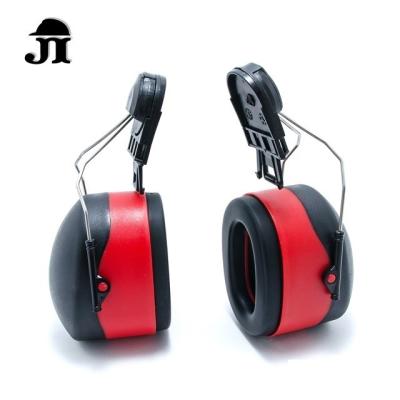 China JE255 High Performance Slotted Type Ear Muffs Mounted Attachable To Safety Helmet for sale