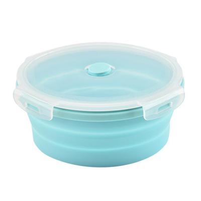 China Microwavable Safe Collapsible Microwavable Silicone Food Bowl Food Bowl for sale