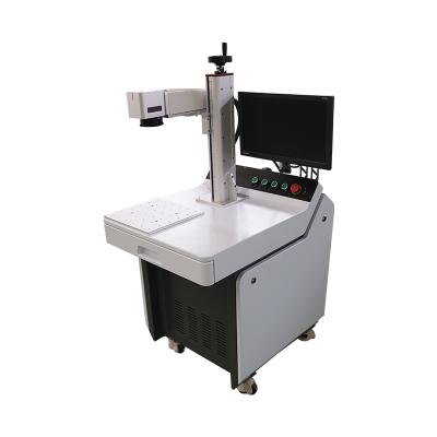 China Laser Marking 20W 30W 50W JPT MOPA Color Fiber Laser Marking Machine For Stainless Steel for sale