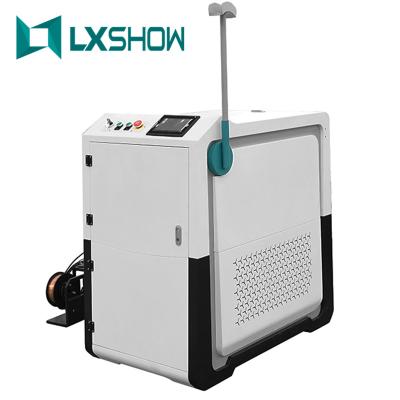 China 2021 LXSHOW 1000w 1500w 2kw mini metal processing company ipg raycus laser portable metal welding machine for aluminum/laser welders for sale